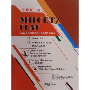 Aarti & Co.'s Guide to MH-CET / CLAT (LLB / BLS / BBA-LLB) Entrance Exam 2024 | MH-CET Law 2024 Adv. Aarti Bhavin Shah